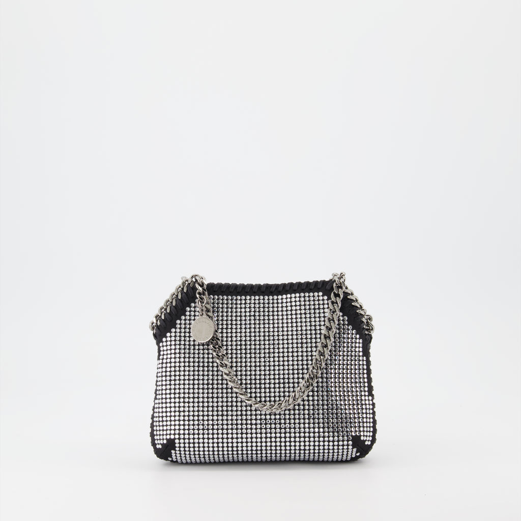 Borse a mano e a spalla Sac Falabella à cristaux Stella McCartney Argento Femme