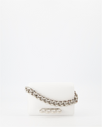 Sacs bandoulière Sac The Four Ring Alexander McQueen Blanc Femme