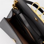 Sacs à main et épaule Mini sac Four Ring Alexander McQueen Noir Femme