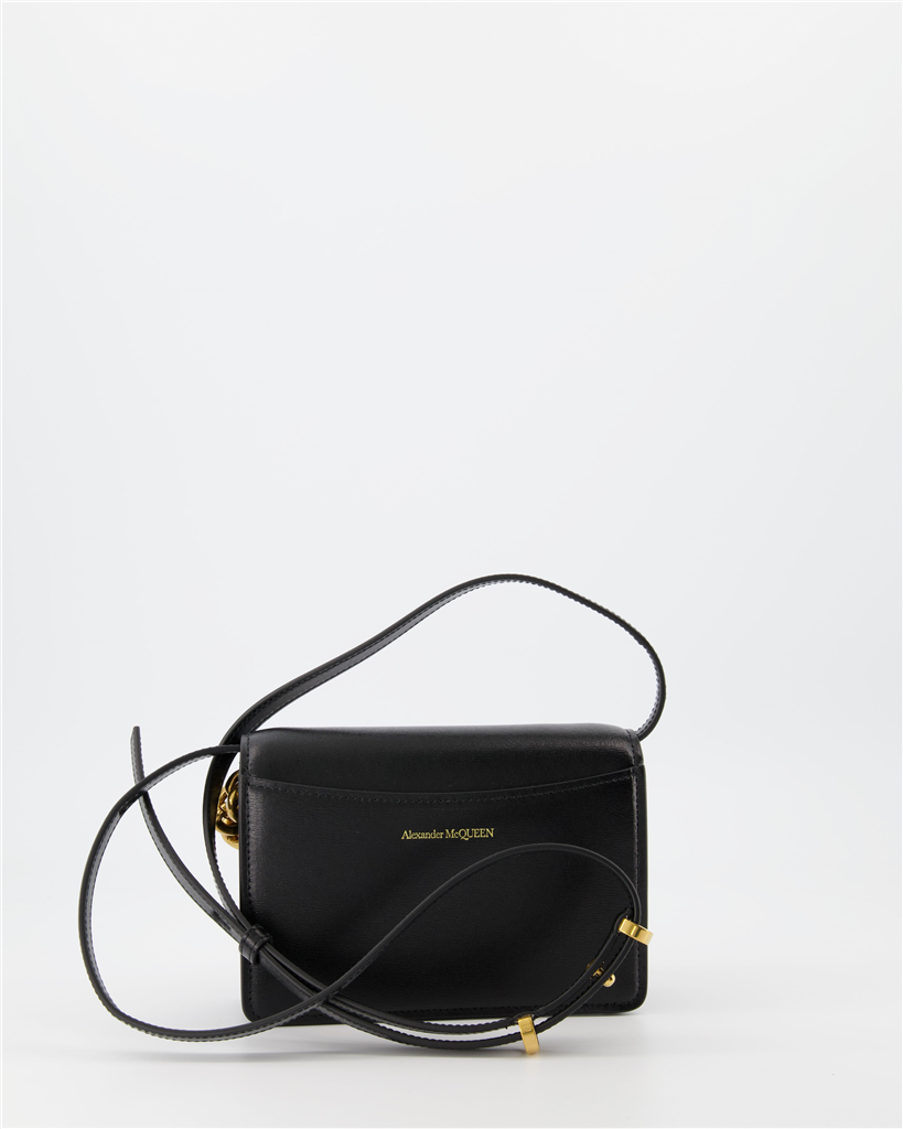 Sacs à main et épaule Mini sac Four Ring Alexander McQueen Noir Femme