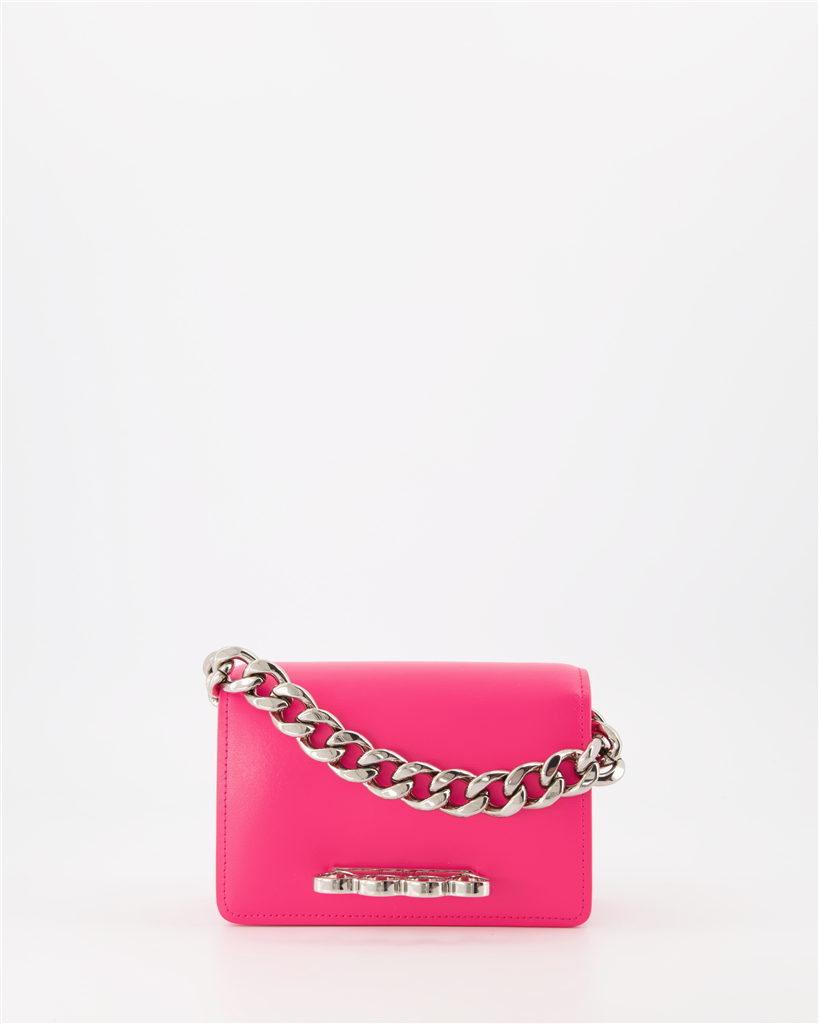 Umhängetaschen Sac The Four Ring Alexander McQueen Rosa Femme