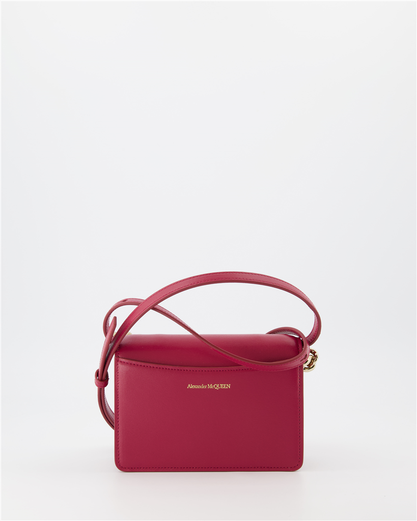 Sacs bandoulière Mini sac Four Ring Alexander McQueen Rouge Femme