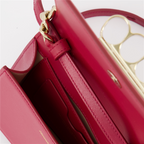 Sacs bandoulière Mini sac Four Ring Alexander McQueen Rouge Femme