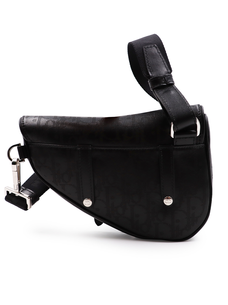 Umhängetaschen Mini sac Saddle Dior Schwarz Homme