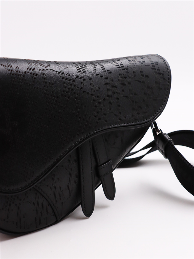 Umhängetaschen Mini sac Saddle Dior Schwarz Homme
