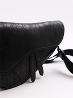 Umhängetaschen Mini sac Saddle Dior Schwarz Homme