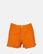 Shorts Short en denim Kenzo Orange Femme