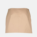 Jupes Minijupe trench en gabardine Burberry Beige Femme