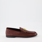 Mocassins Mocassins DG en cuir Dolce & Gabbana Marron Homme