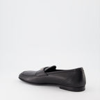 Mocassins Mocassins DG en cuir Dolce & Gabbana Noir Homme