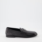 Mocassins Mocassins DG en cuir Dolce & Gabbana Noir Homme