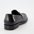 Mocassins Mocassins à logo triangle Prada Noir Homme