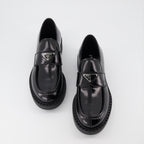 Mocassins Mocassins en cuir Prada Noir Homme