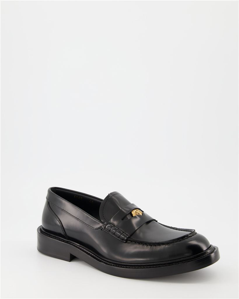 Mocassins Mocassins Medusa Versace Noir Homme