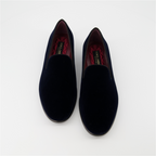Mocassins Mocassins en velours Dolce & Gabbana Bleu Homme