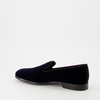 Mocassins Mocassins en velours Dolce & Gabbana Bleu Homme