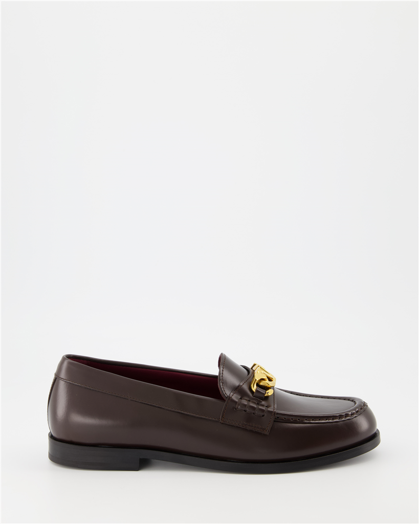 Mocassins Mocassins VLogo Chain Valentino Garavani Marron Homme
