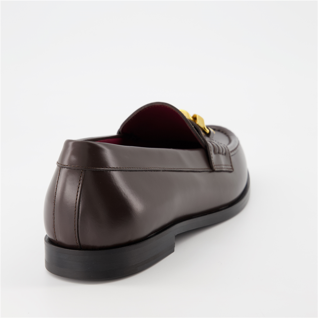 Mocassins Mocassins VLogo Chain Valentino Garavani Marron Homme