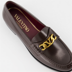 Mocassins Mocassins VLogo Chain Valentino Garavani Marron Homme
