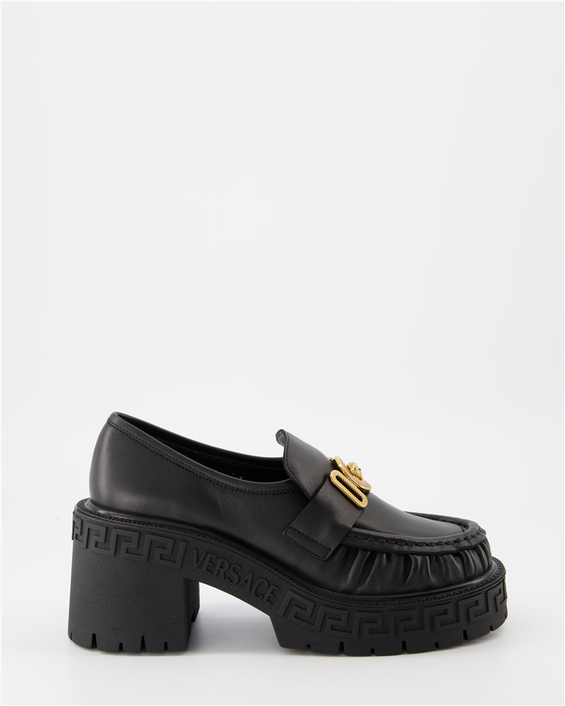 Baskets Mocassins Medusa Versace Noir Femme