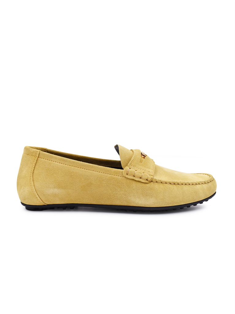 Mocassins Mocassins Medusa Versace Jaune Homme