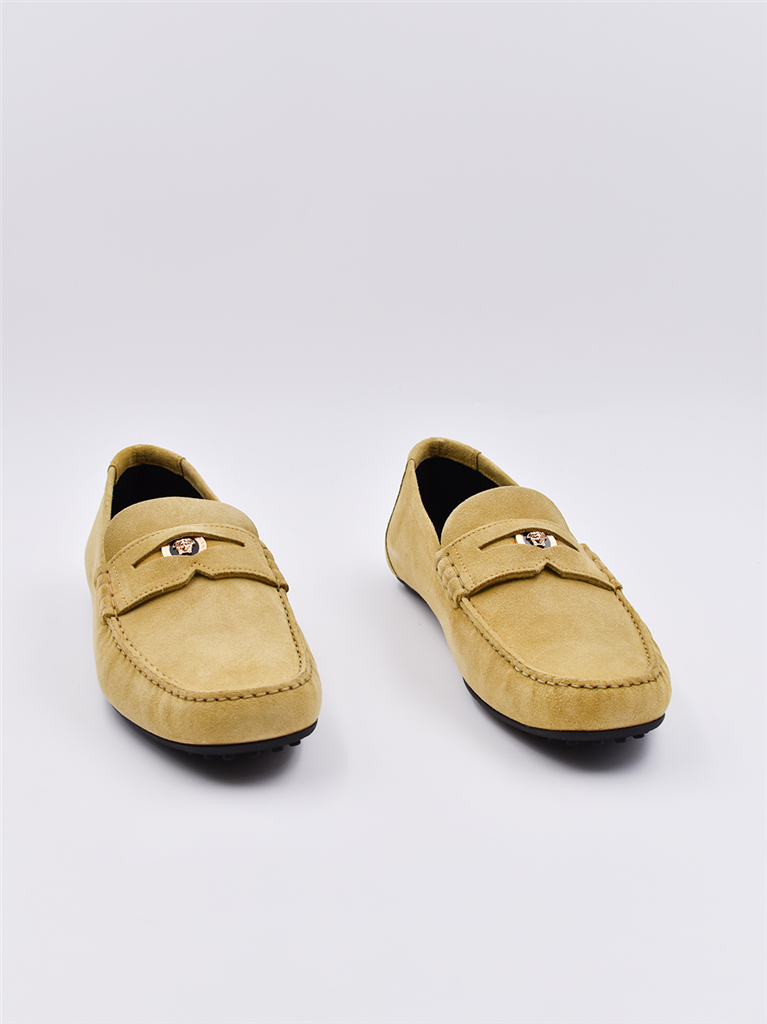 Mocassins Mocassins Medusa Versace Jaune Homme