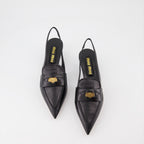 Mocassins Mocassins Penny Miu Miu Noir Femme
