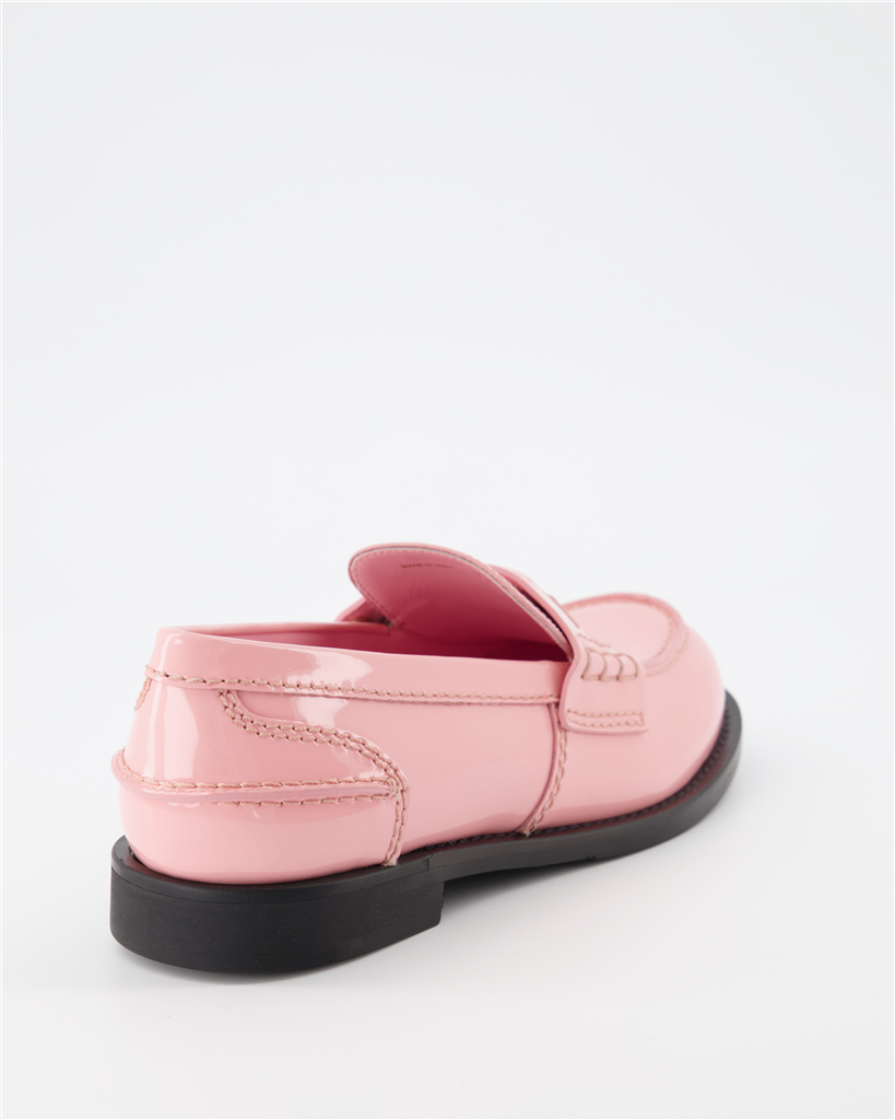 Mocassins Mocassins Penny Miu Miu Rose Femme