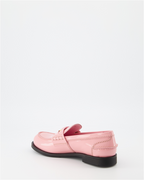 Mocassins Mocassins Penny Miu Miu Rose Femme