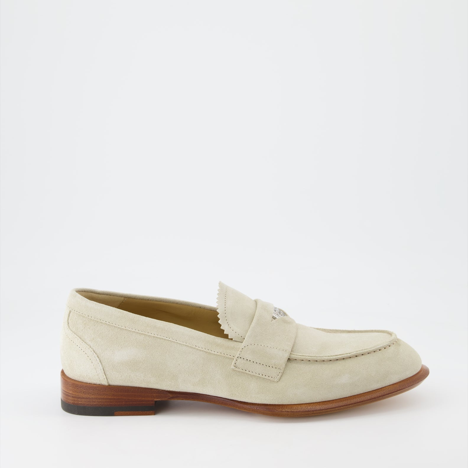 Mocassins Mocassins en suède Alexander McQueen Beige Homme