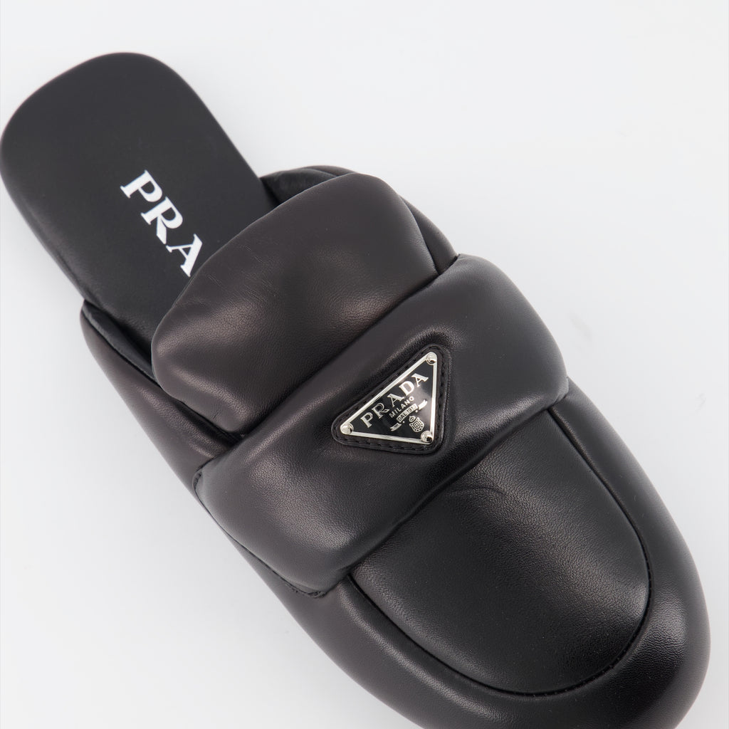 Mocassins Mocassins Soft Prada Noir Femme