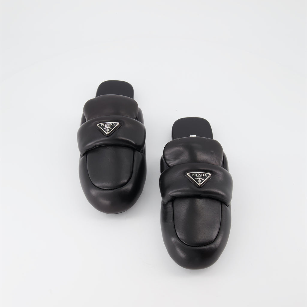 Mocassins Mocassins Soft Prada Noir Femme