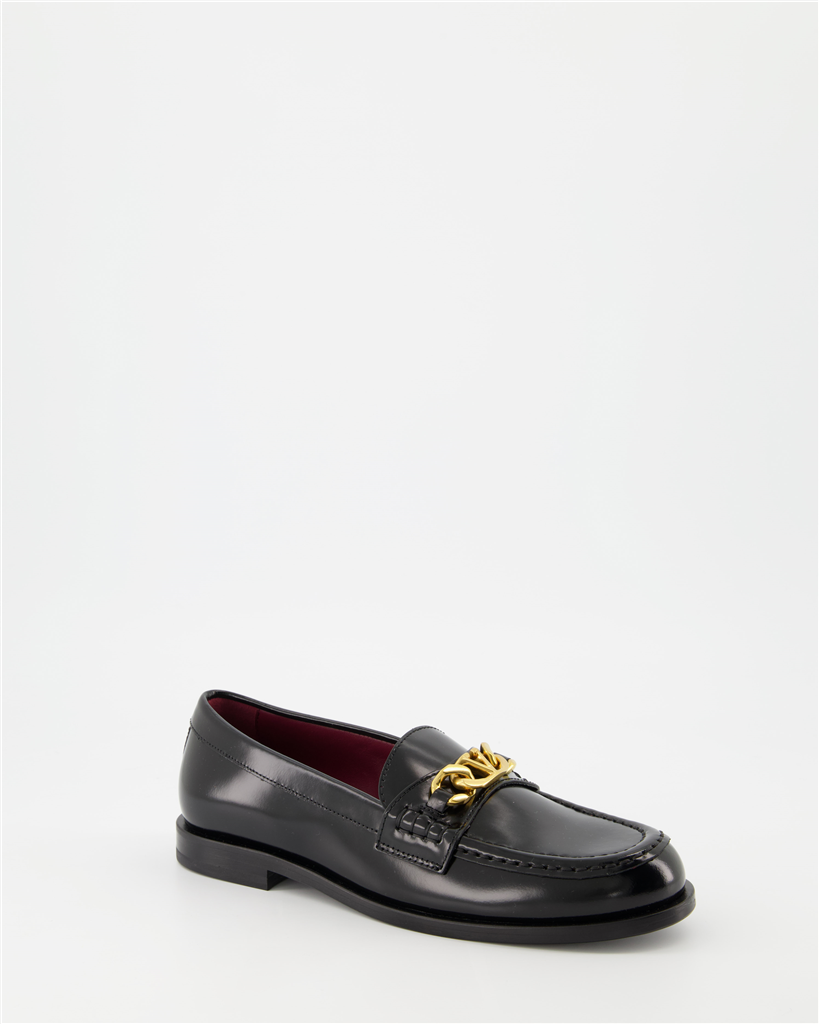 Mocassins Mocassins VLogo Chain Valentino Garavani Noir Femme