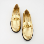 Mocassins Mocassins VLogo Chain Valentino Garavani Doré Femme