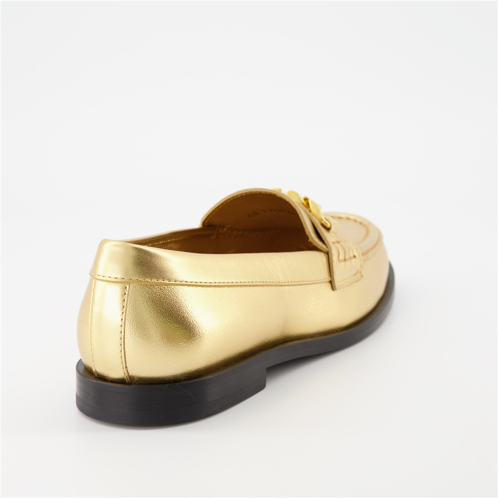 Mocassins Mocassins VLogo Chain Valentino Garavani Doré Femme