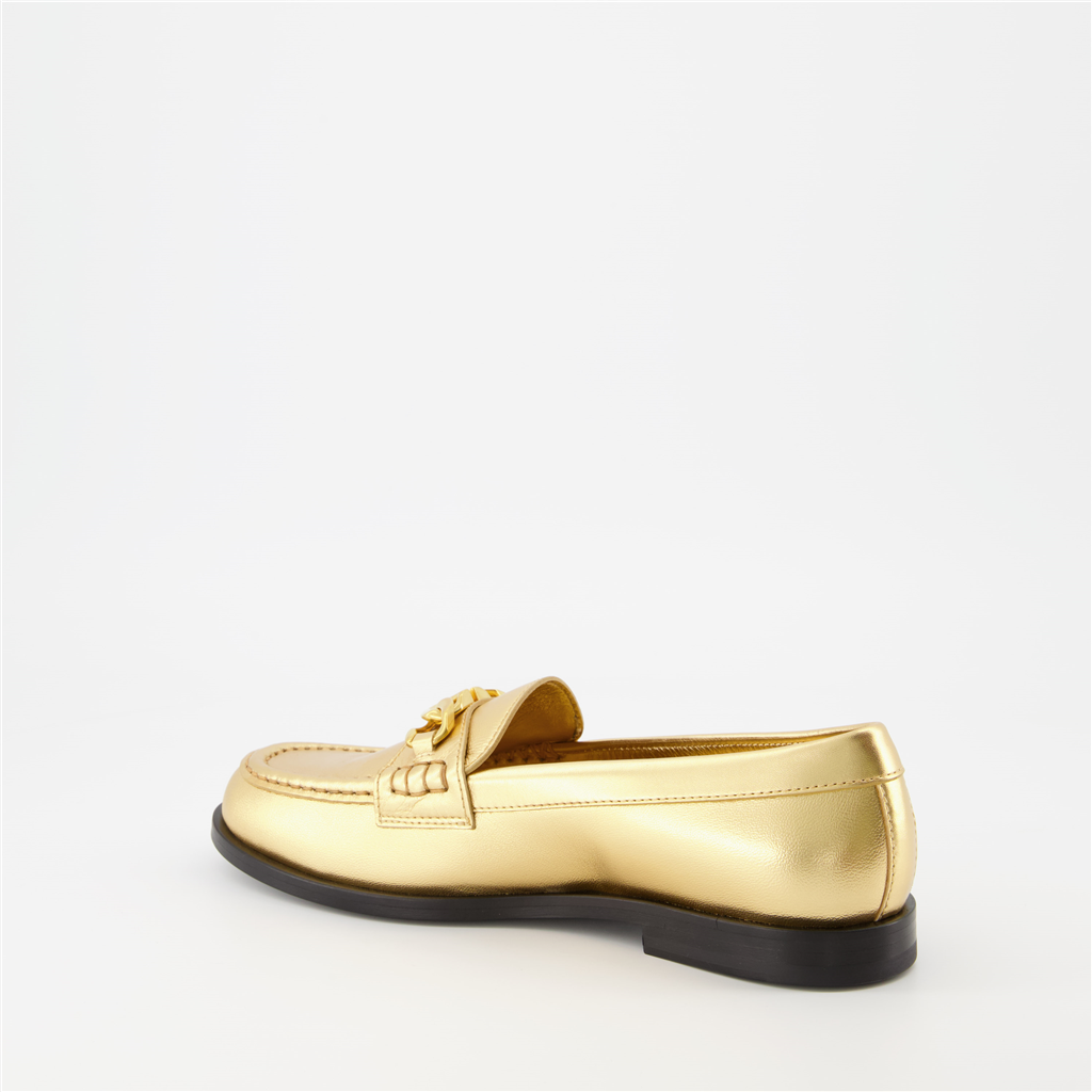 Mocassins Mocassins VLogo Chain Valentino Garavani Doré Femme