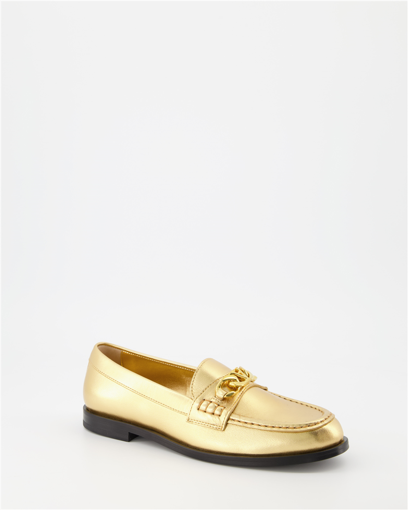 Mocassins Mocassins VLogo Chain Valentino Garavani Doré Femme