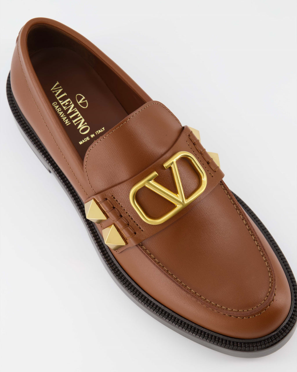 Mocassins Mocassins VLogo Valentino Garavani Marron Homme