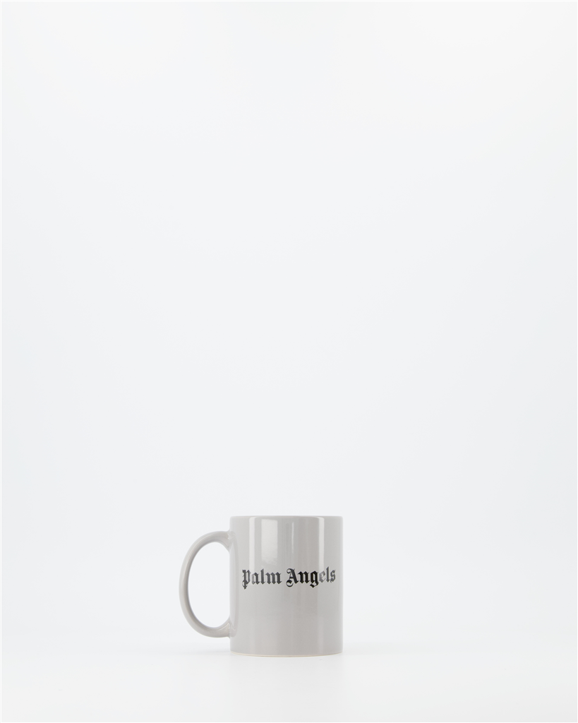 Lifestyle Mug à logo Palm Angels Blanc Unisexe