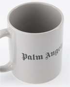Lifestyle Mug à logo Palm Angels Blanc Unisexe