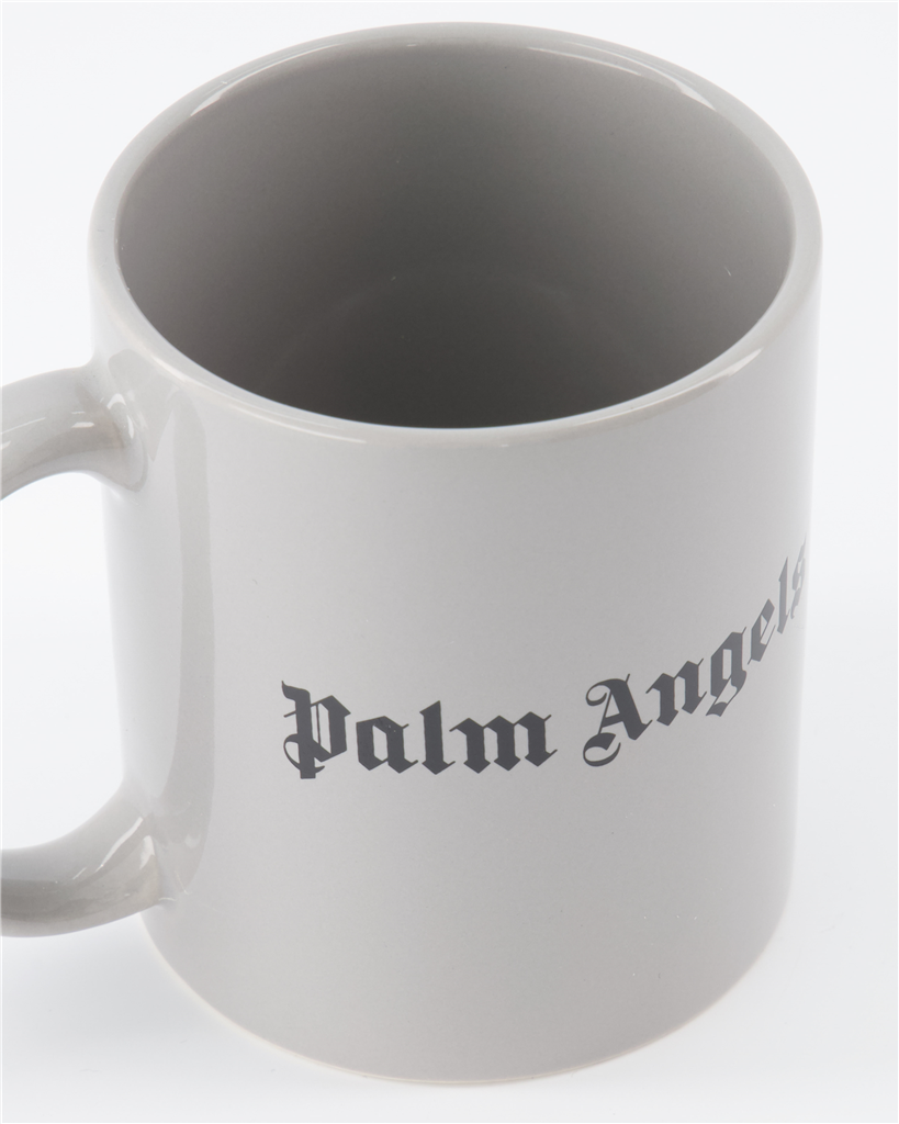 Lifestyle Mug à logo Palm Angels Blanc Unisexe