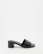 Chaussures ouvertes Mules 4G Givenchy Noir Femme