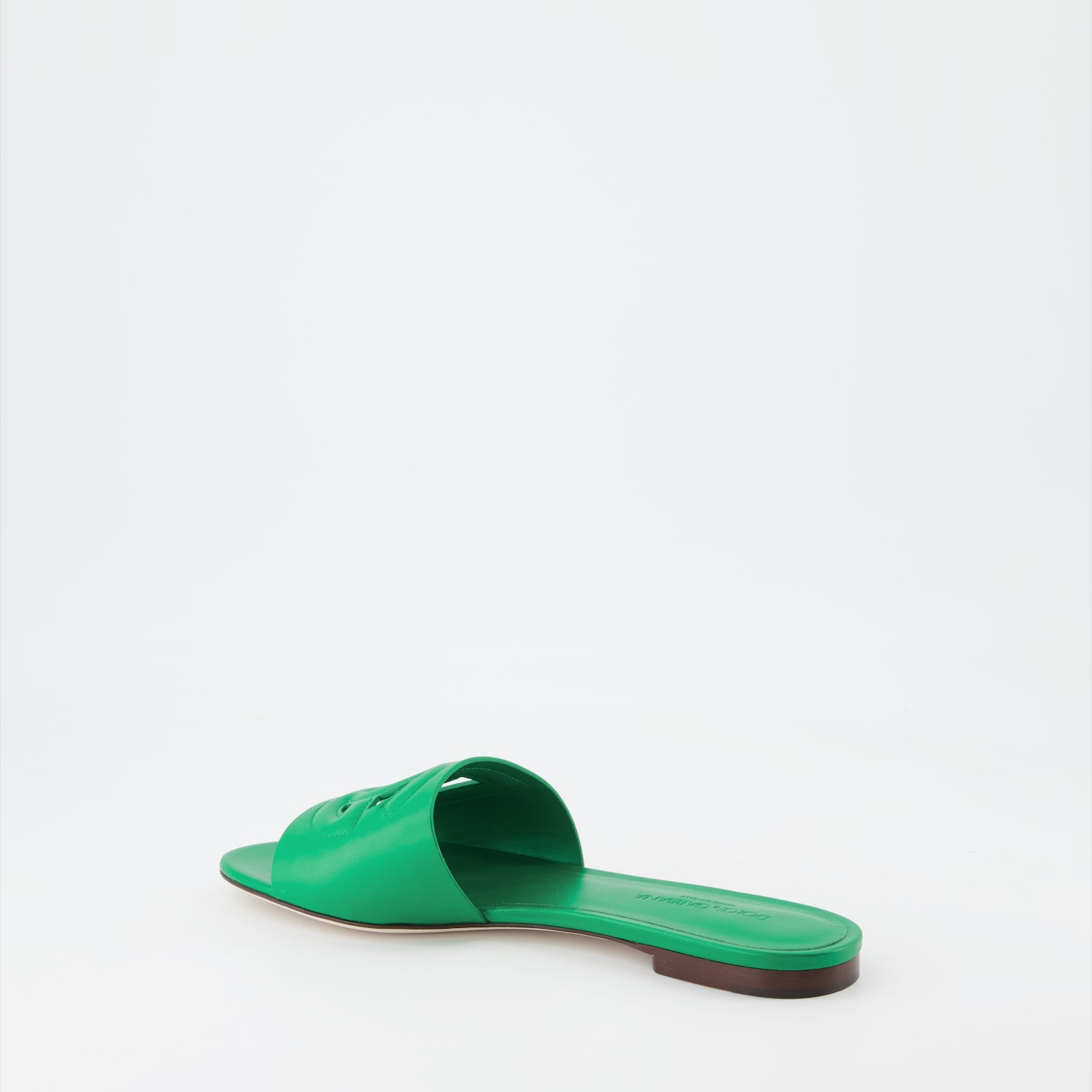 Chaussures ouvertes Mules DG Dolce & Gabbana Vert Femme