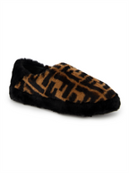 Unterwäsche und homewear Mules FF Fendi Braun Unisex