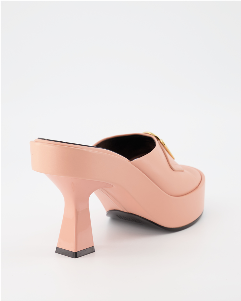Zapatos abiertos Mules Medusa Biggie Versace Rosa Femme