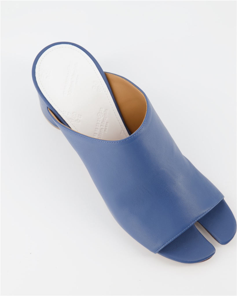Zapatos abiertos Mules Tabi Maison Margiela Azul Femme
