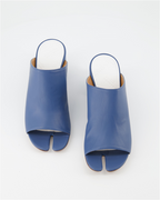 Chaussures ouvertes Mules Tabi Maison Margiela Bleu Femme