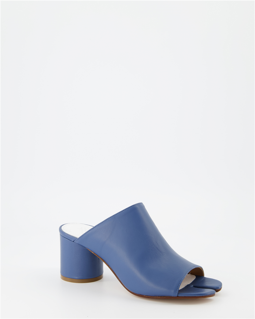 Chaussures ouvertes Mules Tabi Maison Margiela Bleu Femme