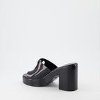 Zapatos abiertos Mules VLogo Valentino Garavani Negro Femme