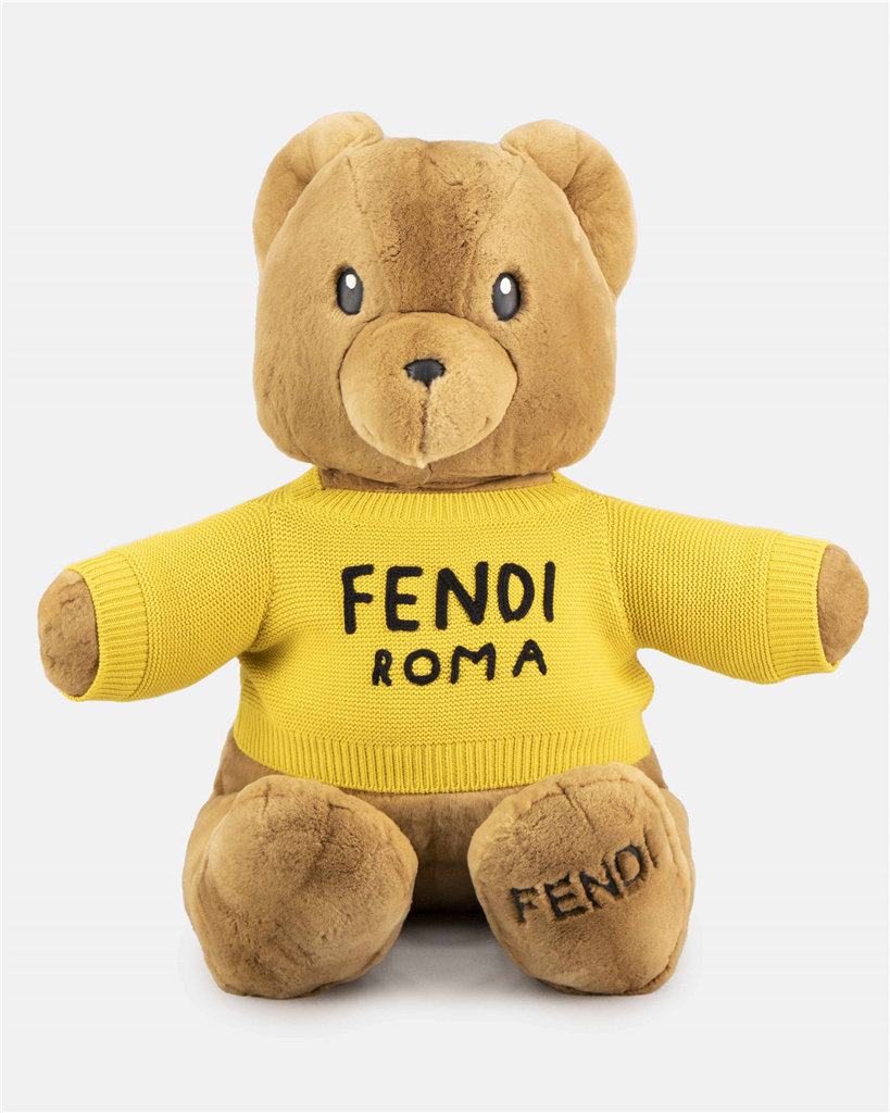 Lifestyle Orso di visone Fendi Beige Unisex